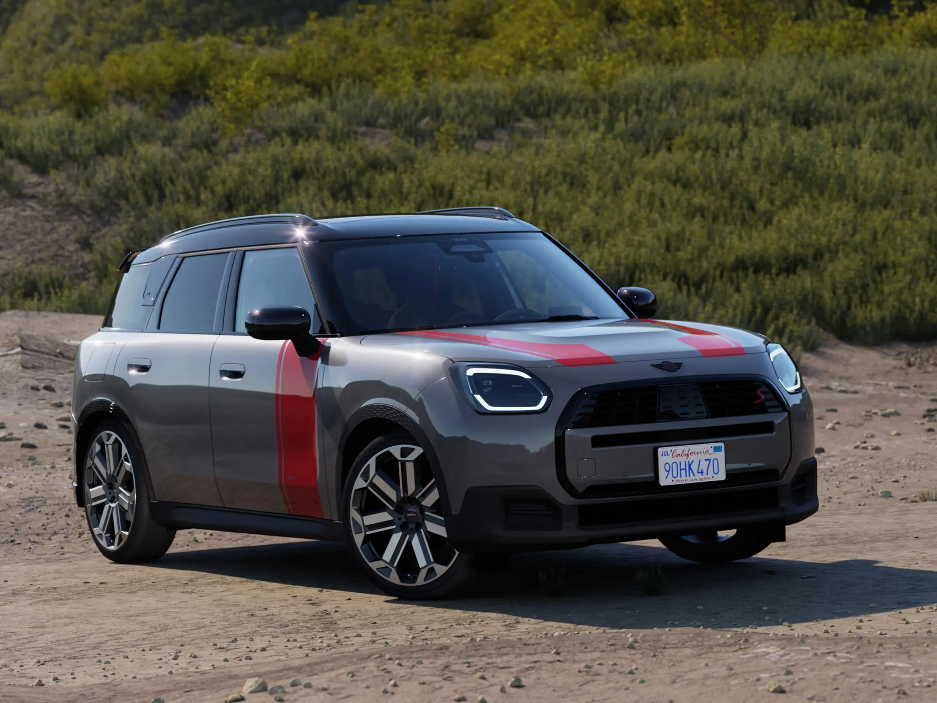 MINI Countryman – aerodynamisches Raddesign