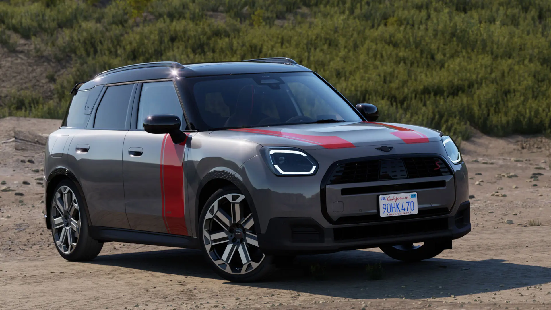 MINI Countryman – aerodynamisches Raddesign