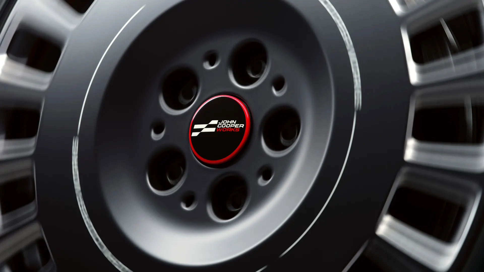 MINI JCW Nabenabdeckung feststehend