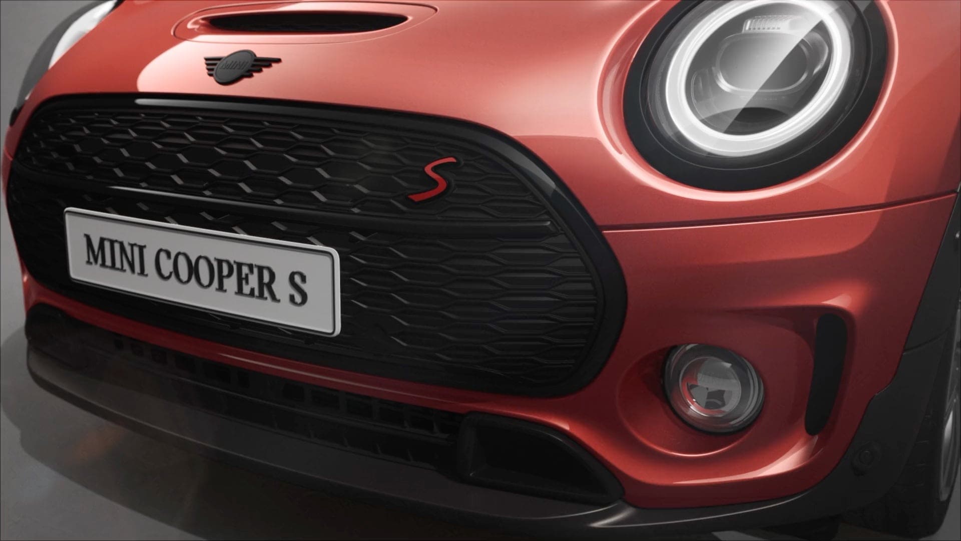MINI Clubman – Front – rot und schwarz