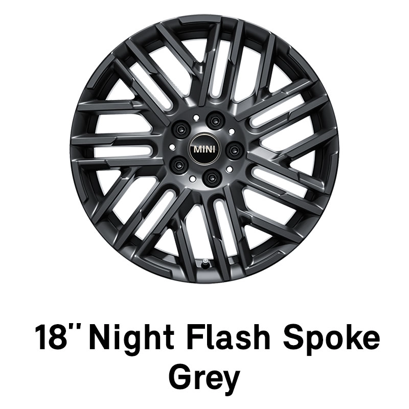 MINI – Ausstattung – 18 Zoll Night Flash Spoke Grey