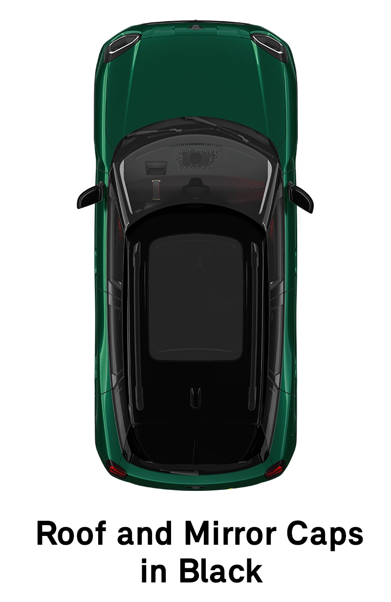  MINI – Ausstattung – JCW Trim – Dach in Schwarz