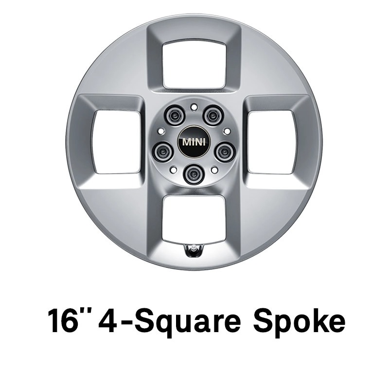 MINI – Ausstattung – 16 Zoll 4-Square Spoke