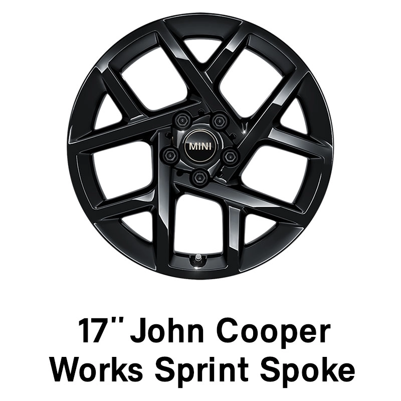 MINI – Ausstattung – 17 Zoll JCW Sprint Spoke Black