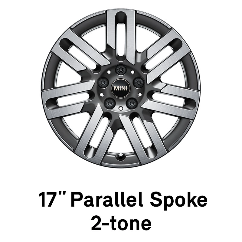 MINI – Ausstattung – 17 Zoll Parallel Spoke 2-tone