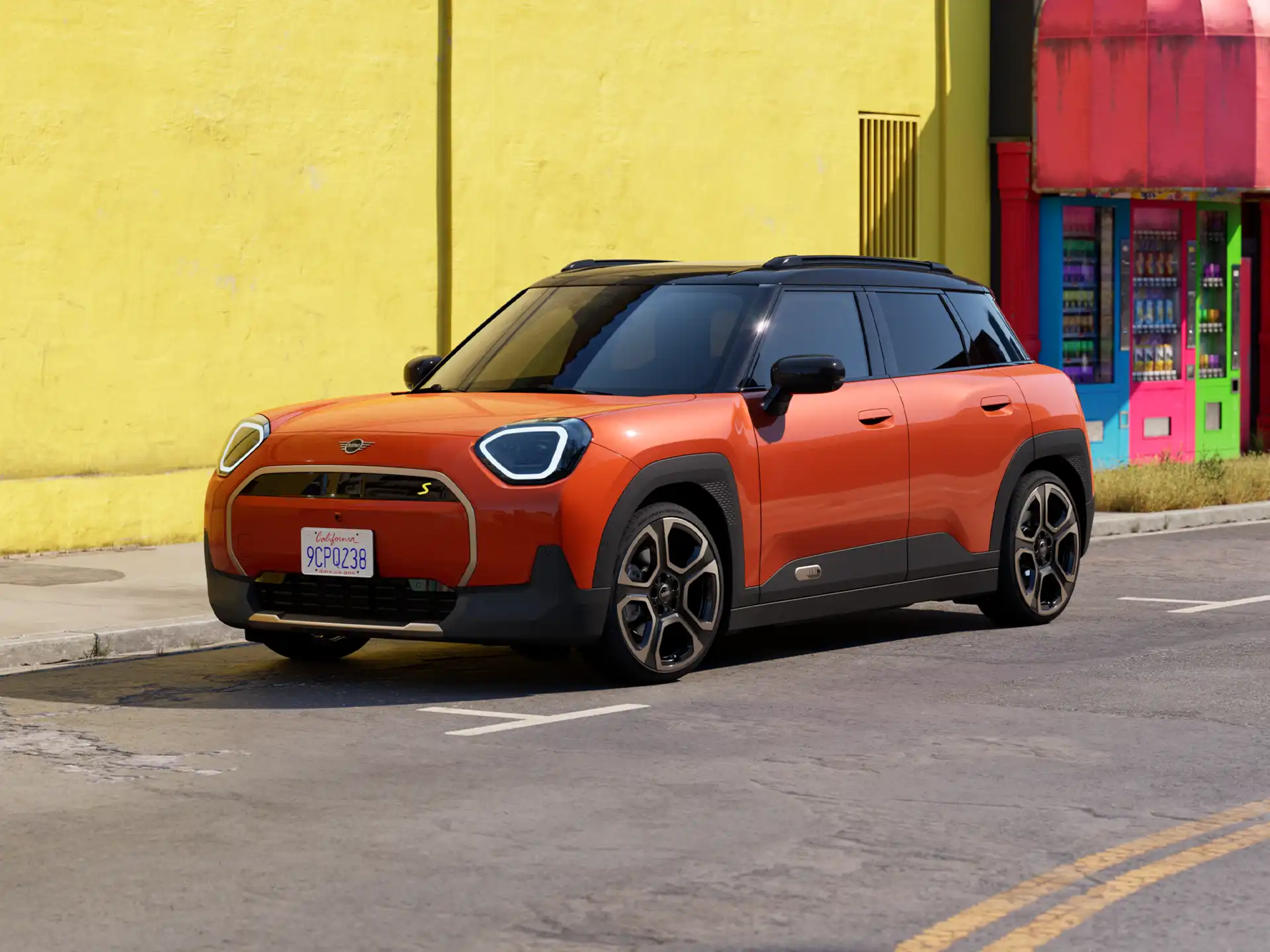 MINI Cooper 5-Türer – Teaser vollelektrischer MINI Aceman