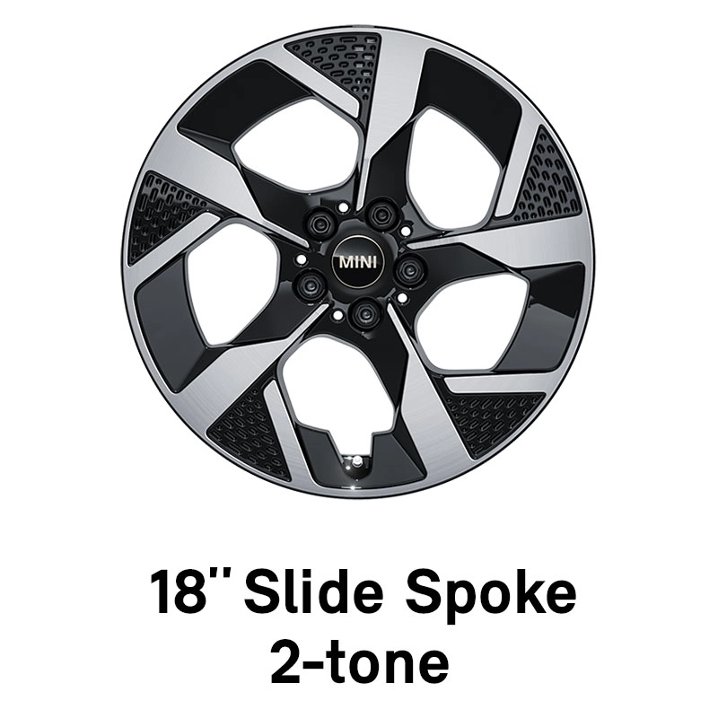 MINI – Ausstattung – 18 Zoll Slide Spoke 2-tone