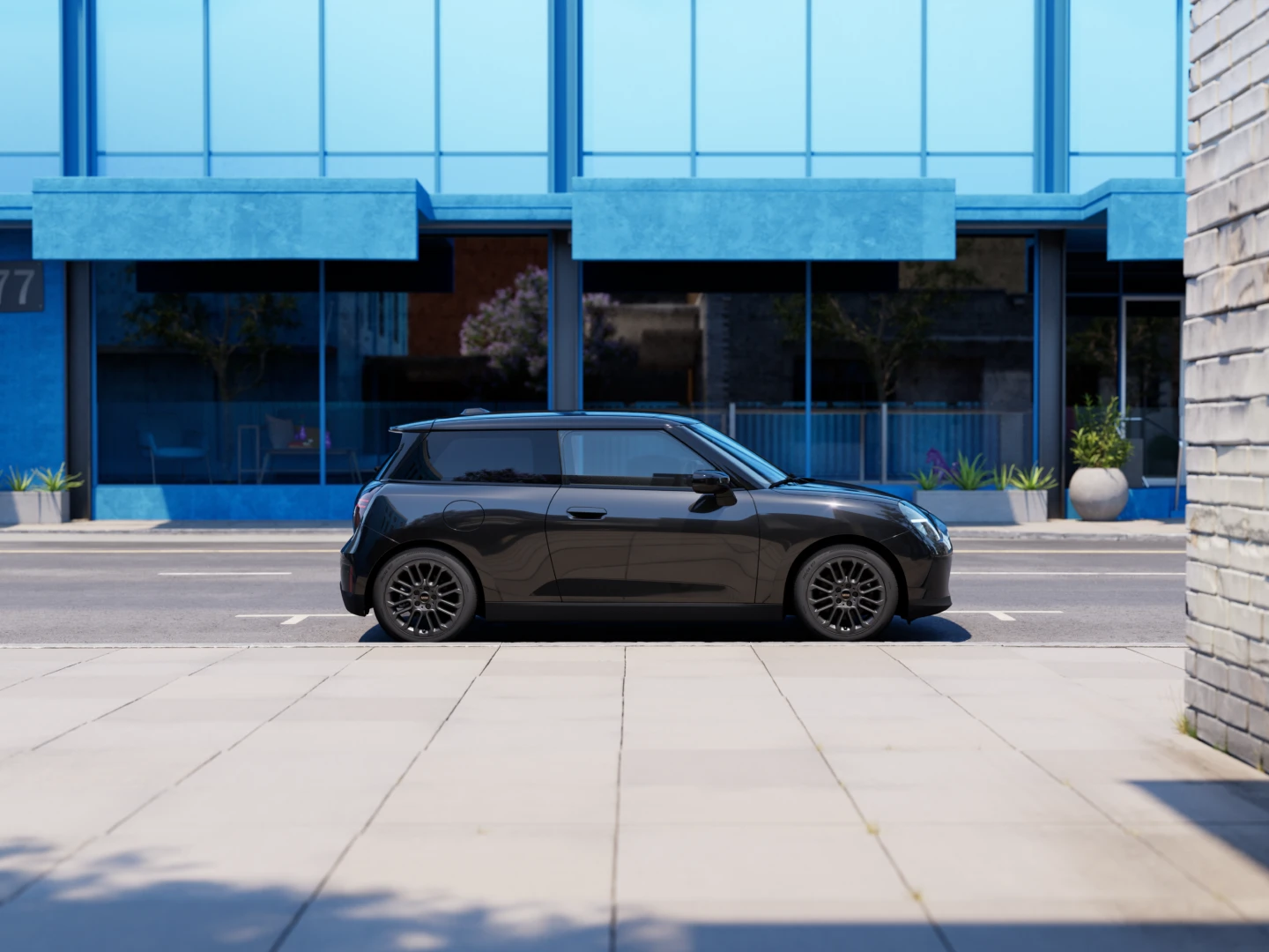 Vollelektrischer MINI Cooper Blackyard Angebot