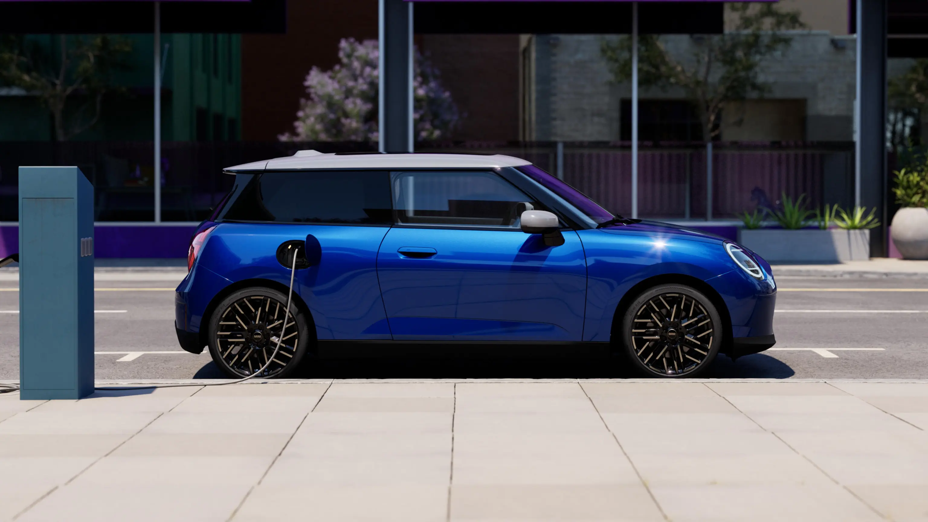 MINI Cooper Electric – Seitenansicht