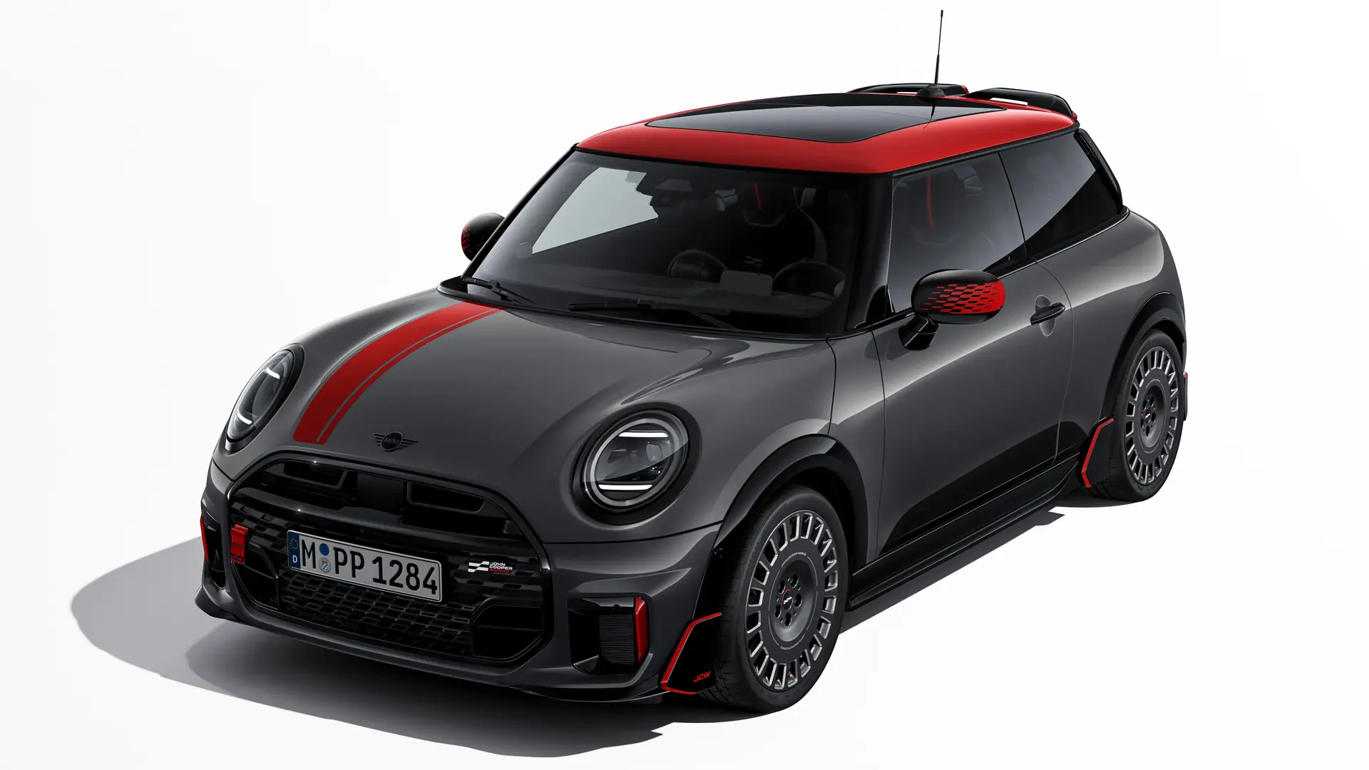MINI JCW Zubehör - JCW Seitenstreifen.