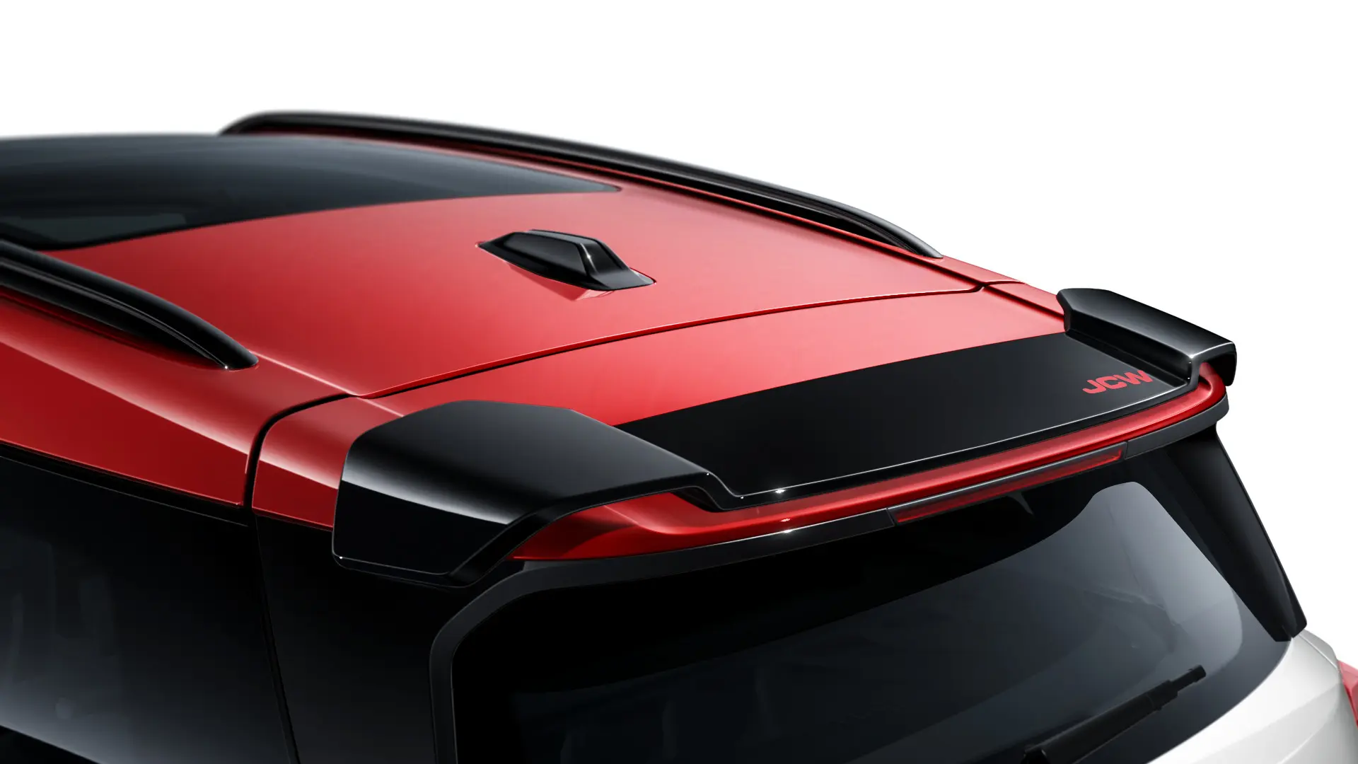 JCW Zubehör - JCW Dachspoiler in schwarz hochglänzend