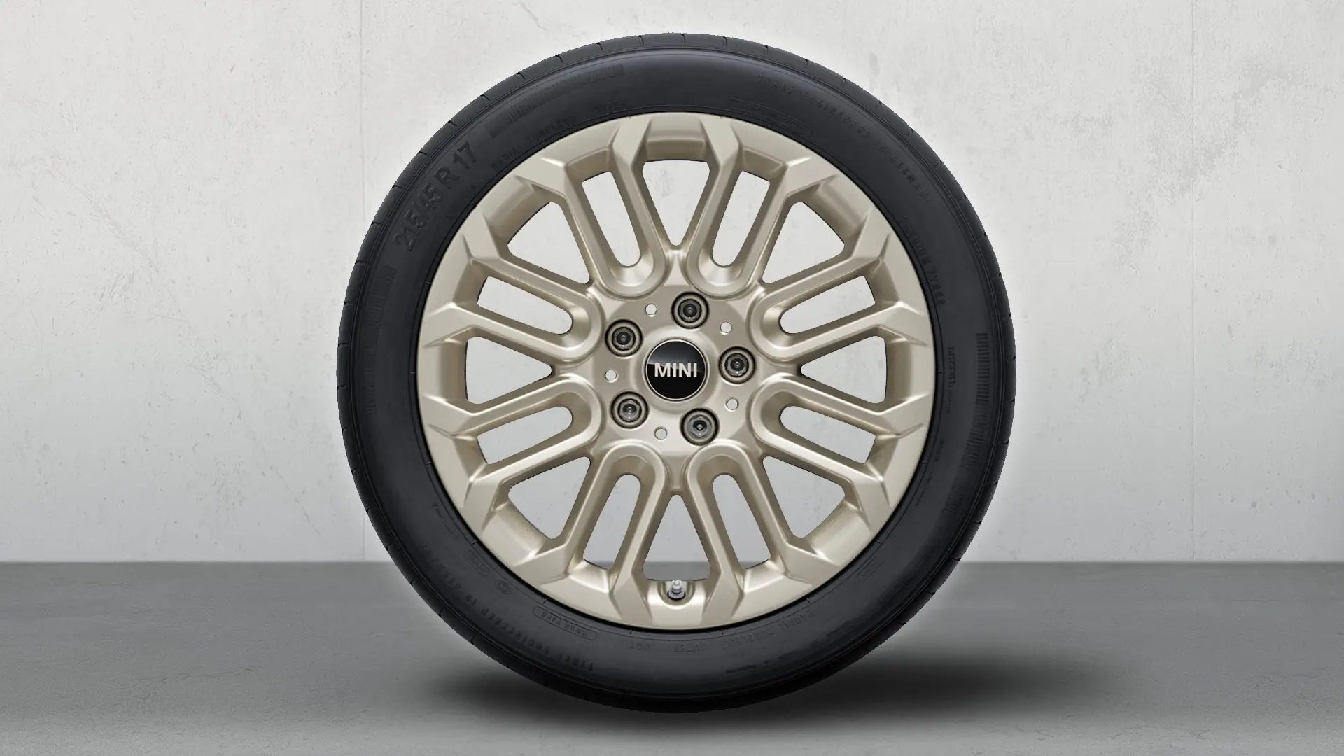 17" MINI-Leichtmetallrad U Spoke 956 Vibrant Silver, Winterkomplettrad
