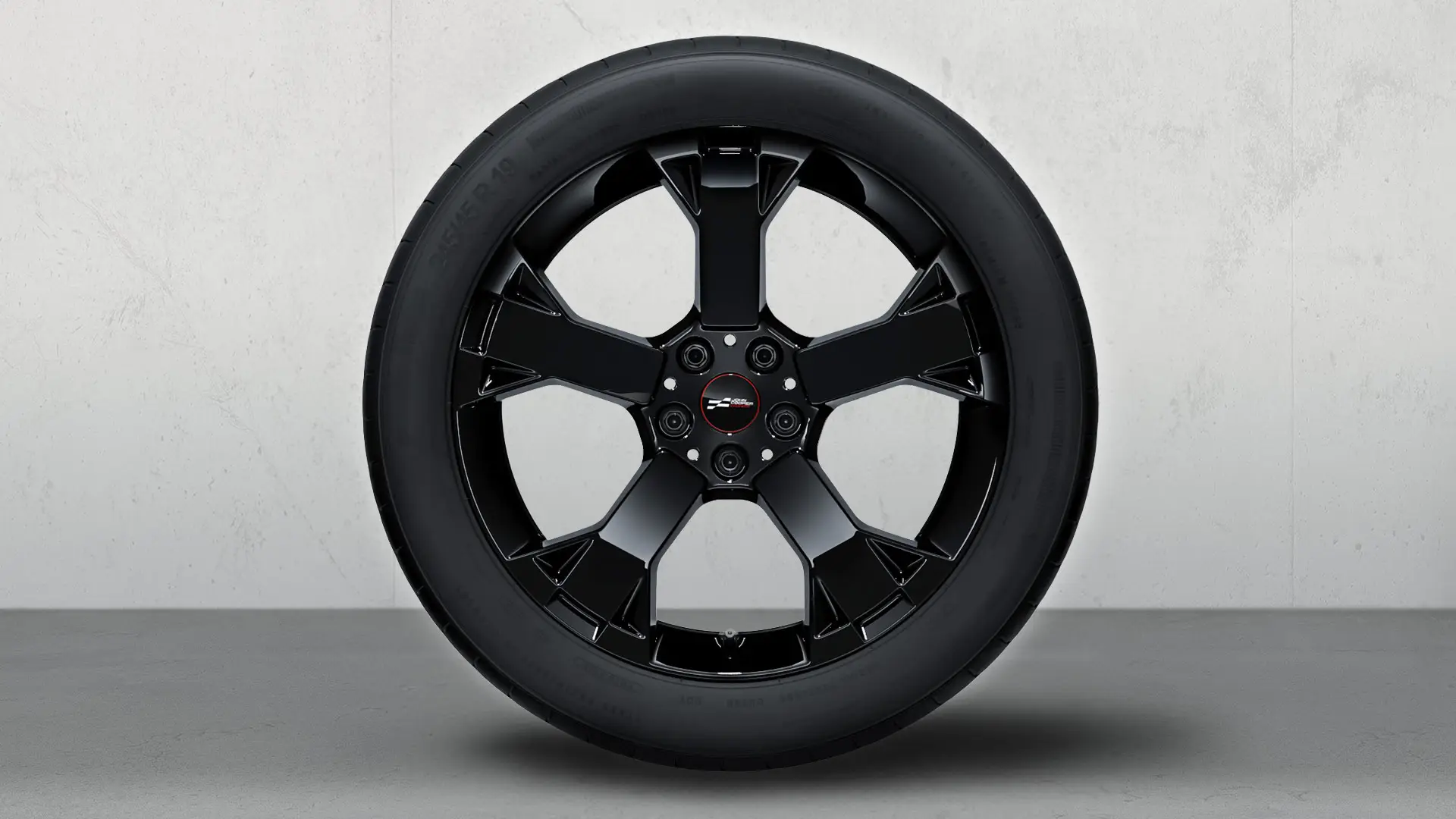 19" JCW Runway Spoke 948 in jet black uni, Sommerkomplettradsatz