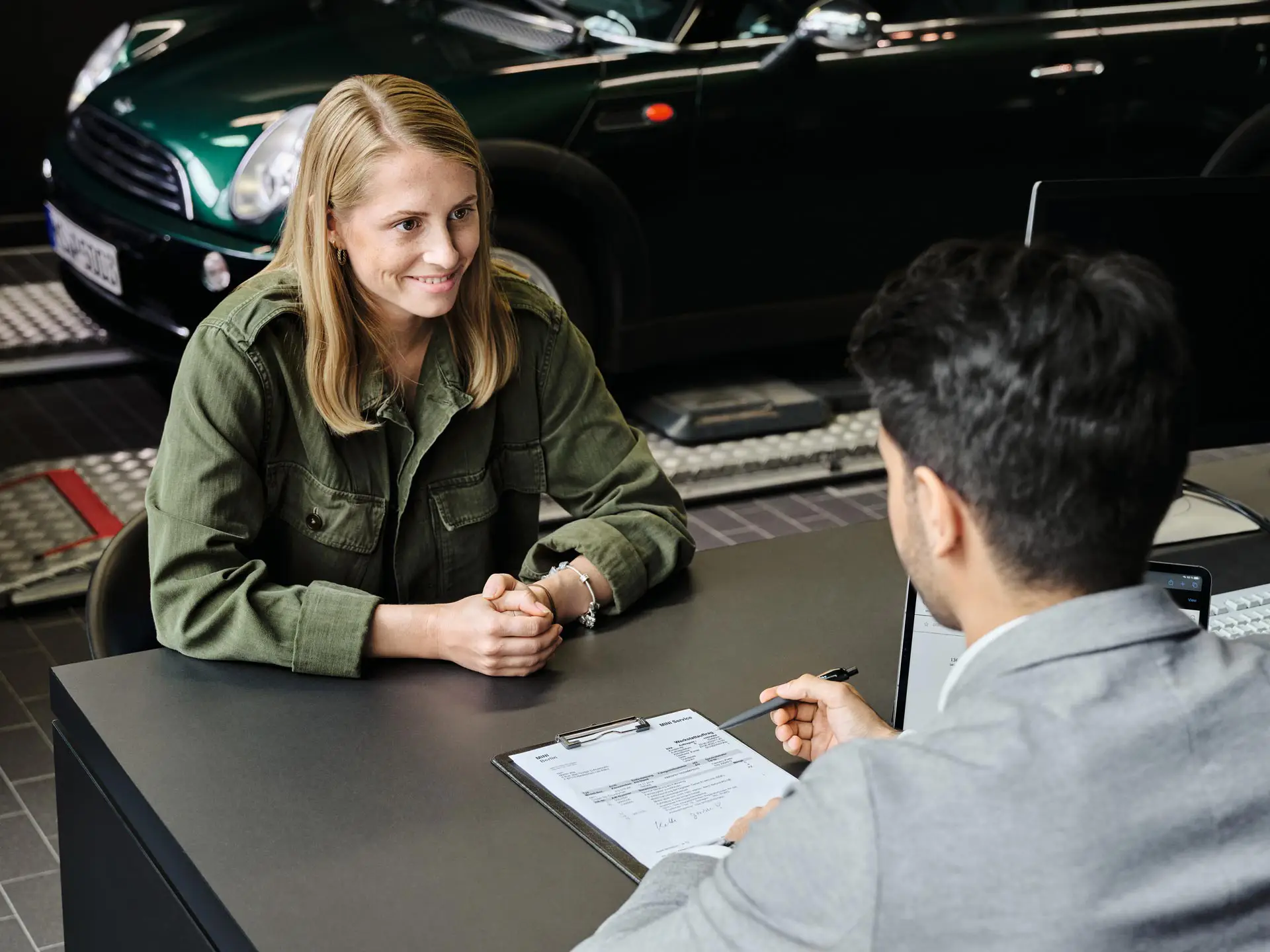 Vereinbaren Sie einen Servicetermin.
