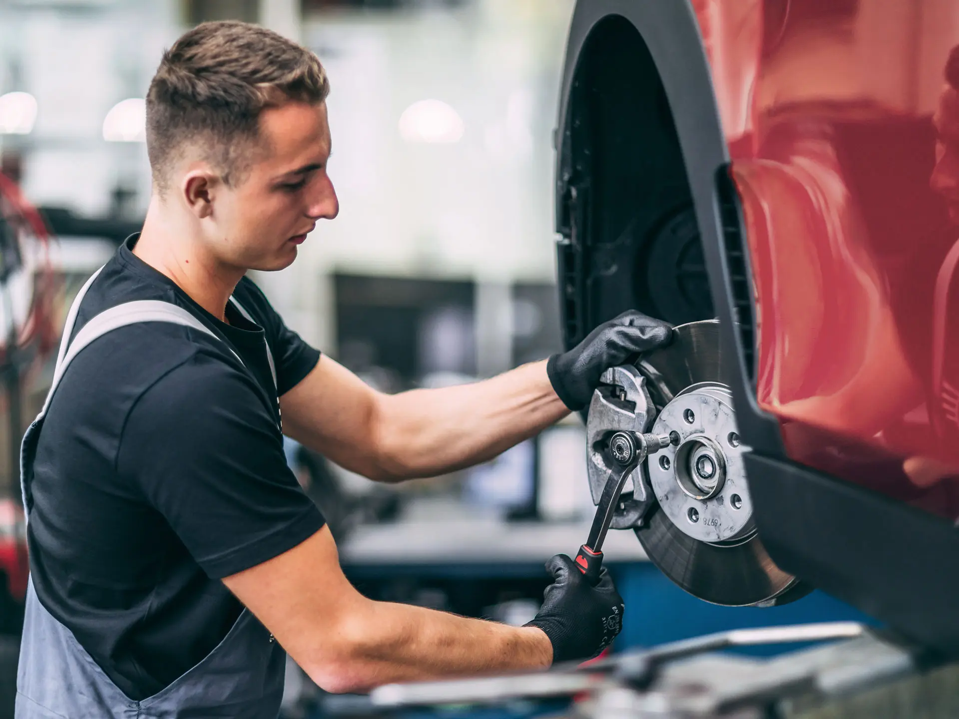 MINI Bremsen Service.