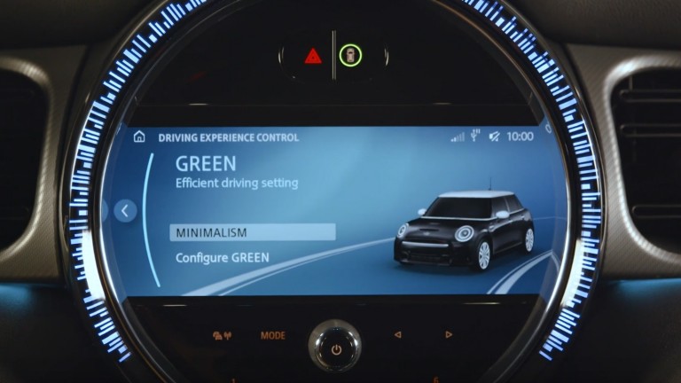 MINI Driving Modes Green