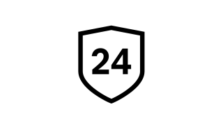 24 Monate Garantie Icon