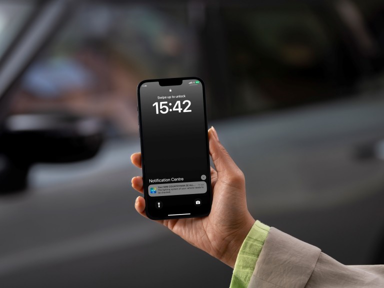MINI Connected Drive App - Push Benachrichtigung