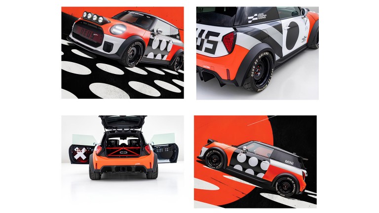MINI JCW Draufsicht