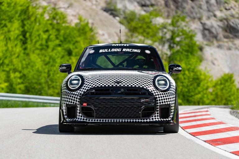 MINI JCW Draufsicht