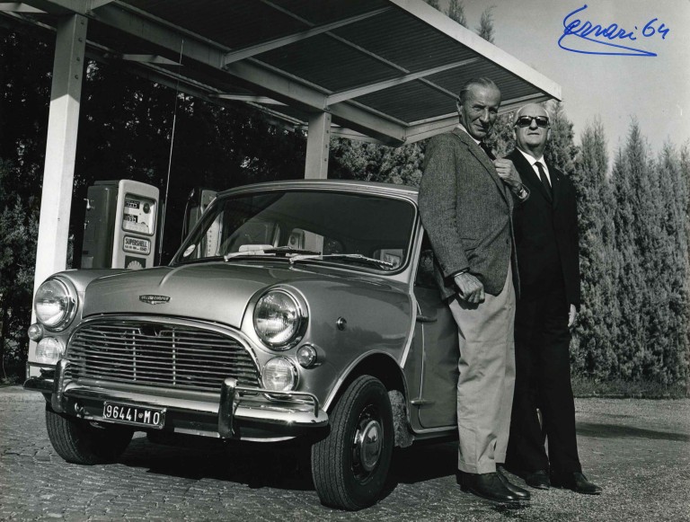 Enzo Ferrari's Mini, today.