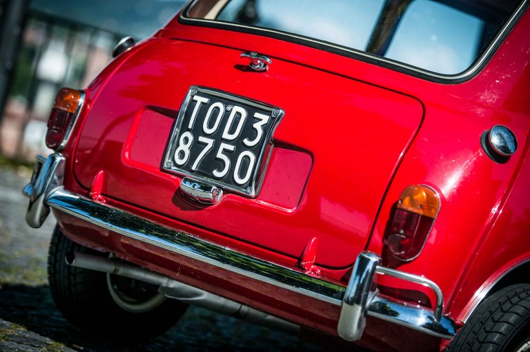Enzo Ferrari's Mini, today.