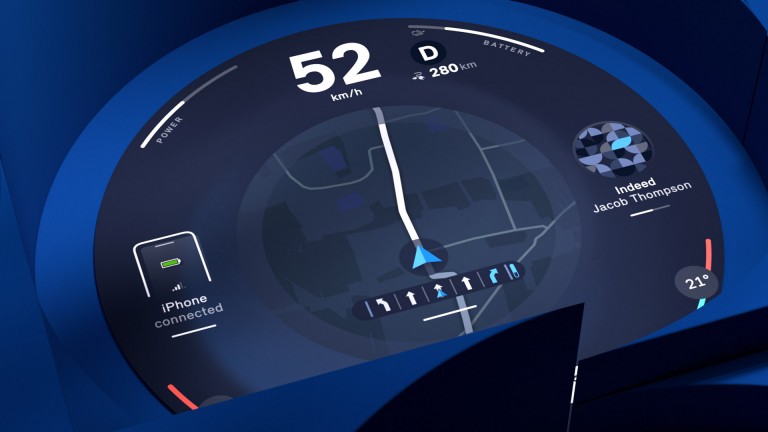 Der neue vollelektrische MINI Cooper – Digitales Erlebnis – Mode 01