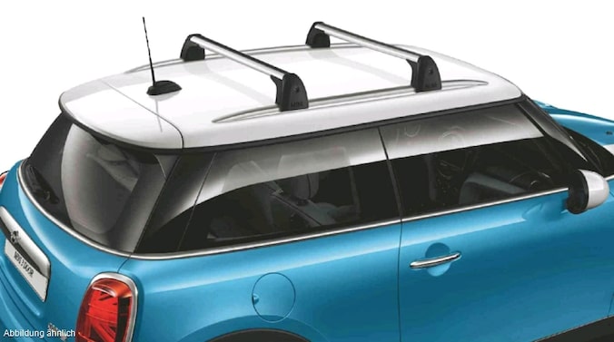 Skiträger Alu 4 Paar Ski+Dachträger K1P Alu für für Mini Cooper S 5Türer ab  14