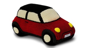 MINI KNITTED CAR