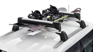 Ski- und Snowboard-Halterung ausziehbar