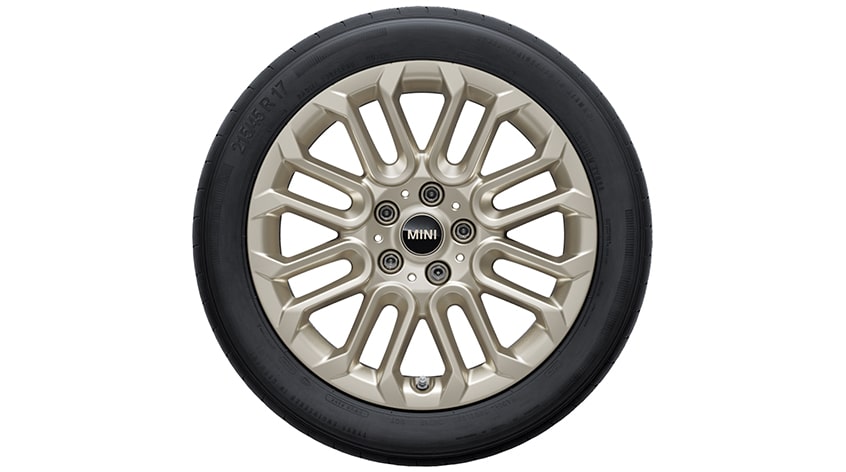 MINI 17 ZOLL WINTER-LEICHTMETALLRÄDER U-SPOKE 956, VIBRANT SILVER | MINI.de