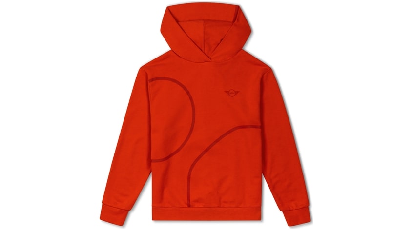 MINI OUTLINE PRINT HOODIE DAMEN